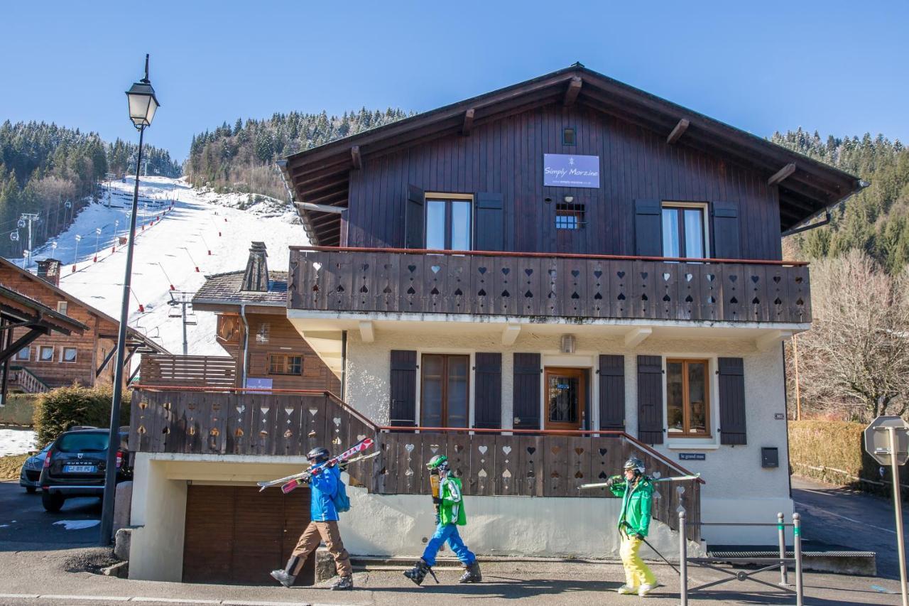 Simply Morzine - Chalet Coeur De مورزين المظهر الخارجي الصورة