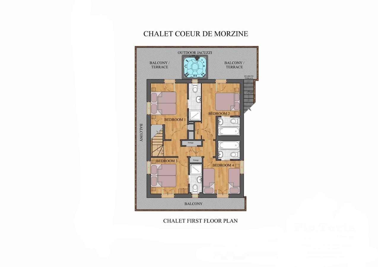 Simply Morzine - Chalet Coeur De مورزين المظهر الخارجي الصورة